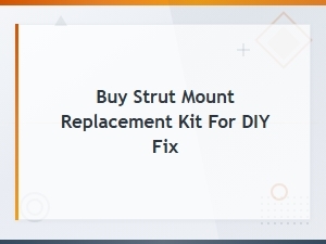 Buy Strut Mount Replacement Kit for Diy Fix